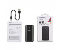 ADATA Power Bank P10000QCD 10000mAh czarny - 1055689 - zdjęcie 8